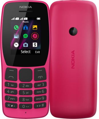  Зображення Мобільний телефон Nokia 110 2019 Dual Sim Pink 