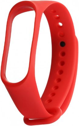  Зображення Ремінець до фітнес браслета Armorstandart для Xiaomi Mi Band 4/3 Red (ARM51829) 