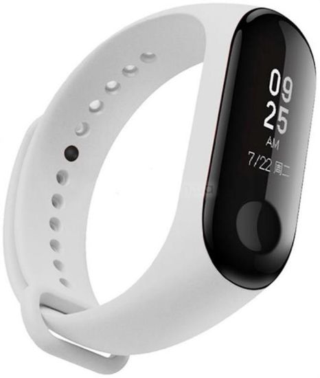  Зображення Ремінець до фітнес браслета Armorstandart для Xiaomi Mi Band 4/3 White (ARM52156) 