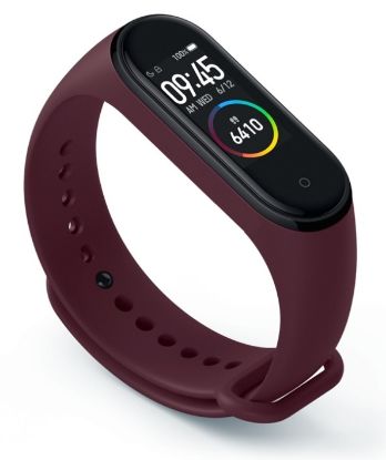  Зображення Ремінець до фітнес браслета Armorstandart для Xiaomi Mi Band 4/3 Marsala (ARM55110) 