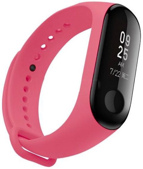  Зображення Ремінець до фітнес браслета Armorstandart для Xiaomi Mi Band 4/3 Pink (ARM51836) 