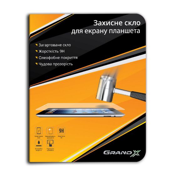  Зображення Скло захисне Grand-X Lenovo Tab E7 TB-7104 (GXLTE7104) (GXLTE7104) 