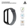  Зображення Ремінець до фітнес браслета Armorstandart Sport Silicone Band для Xiaomi Mi Band 3 Black/Grey (ARM54514) 