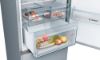  Зображення Холодильник Bosch з нижн. мороз., 203x60x67, xолод.відд.-279л, мороз.відд.-87л, 2дв., А++, NF, інв., нерж 