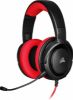  Зображення Гарнiтура Corsair HS35 Red (CA-9011198-EU) 