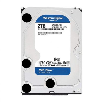  Зображення HDD 2TB WD 5400 SATA llI 256MB (WD20EZAZ) 