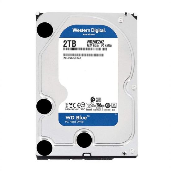  Зображення HDD 2TB WD 5400 SATA llI 256MB (WD20EZAZ) 