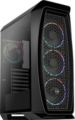  Зображення Корпус Midi-ATX Aerocool  Aero One Eclipse ARGB Tempered Glass (Aero One Eclipse-G-BK-v1) Black без БП) 