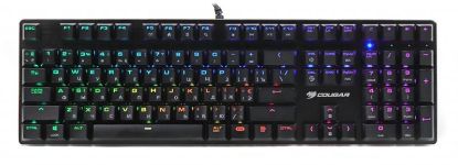  Зображення Клавіатура ігрова Cougar VANTAR MX, Red Sw ігрова механічна, Red Switches, RGB-підсвітка USB Black) 