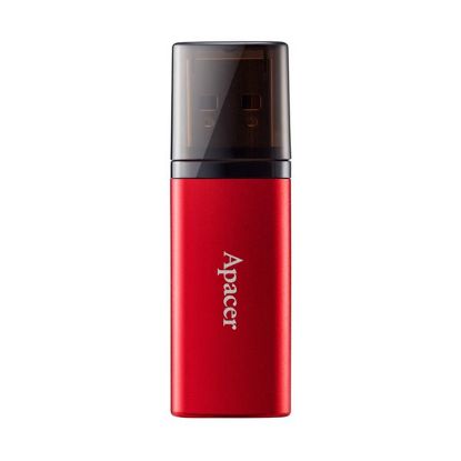  Зображення USB флеш накопичувач Apacer 64GB AH25B Red USB 3.1 Gen1 (AP64GAH25BR-1) 