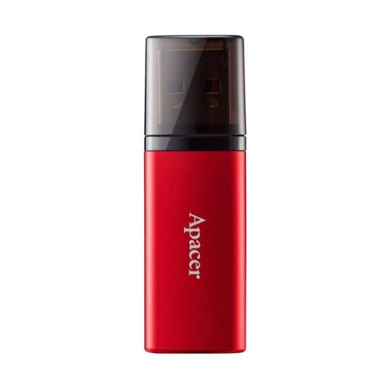  Зображення USB флеш накопичувач Apacer 64GB AH25B Red USB 3.1 Gen1 (AP64GAH25BR-1) 