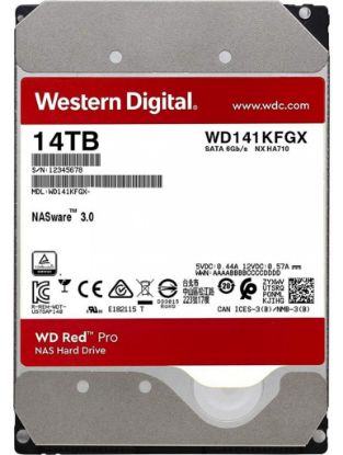  Зображення Жорсткий диск WD 14TB 3.5" 7200 512MB SATA Red Pro NAS 