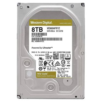  Зображення Жорсткий диск WD  8TB 3.5" 7200 256MB SATA Gold 