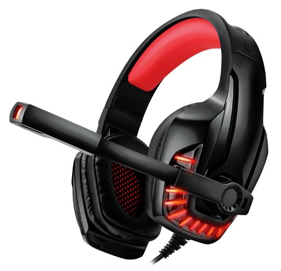  Зображення Гарнітура REAL-EL GDX-7650 Black/Red 