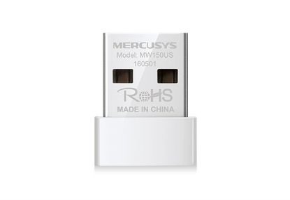  Зображення WiFi-адаптер MERCUSYS MW150US N150 USB2.0 nano 