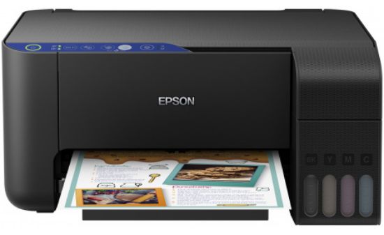  Зображення Багатофункційний пристрій А4 кол. Epson L3151 Фабрика друку з WI-FI (C11CG86411) 