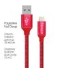  Зображення Кабель 2m USB 2.0 / Lightning Colorway (CW-CBUL007-RD) Red 