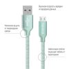  Зображення Кабель 2m USB 2.0 (AM/Micro) USB ColorWay (CW-CBUM009-MT) Mint 