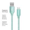  Зображення Кабель 2m USB 2.0 (AM/Micro) USB ColorWay (CW-CBUM009-MT) Mint 