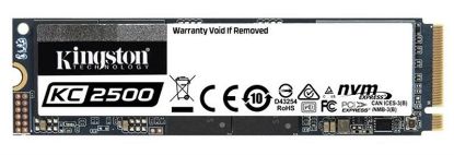  Зображення Накопичувач SSD 1TB M.2 NVMe Kingston KC2500 M.2 2280 PCIe 3.0 x4 3D TLC (SKC2500M8/1000G) 