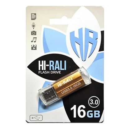  Зображення Флеш-накопичувач USB3.0 16GB Hi-Rali Corsair Series Gold (HI-16GB3CORGD) 