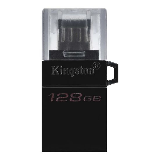  Зображення Kingston 128GB DT MicroDuo 3 Gen2 + microUSB (Android/OTG), EAN: 740617306750 