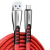  Зображення Кабель 1m USB 2.0 (AM/Micro USB) ColorWay (CW-CBUM011-RD) (zinc alloy) 2.4A Red 