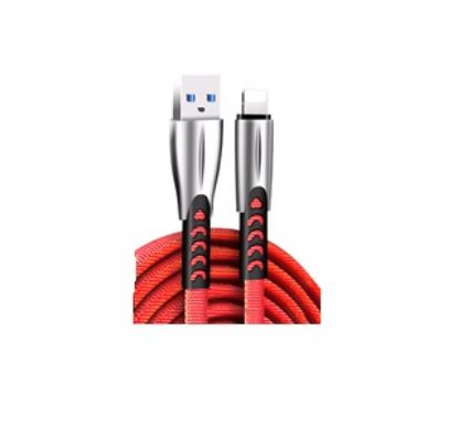  Зображення Кабель 1m USB 2.0 / Lightning Colorway (CW-CBUL010-RD) (zinc alloy) 2.4А Red 