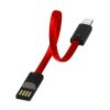  Зображення Кабель 0.22m USB 2.0 / Lightning Colorway (CW-CBUL021-RD) Red, брелок 