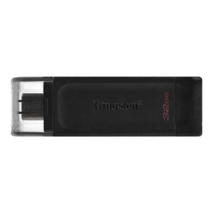  Зображення Модуль флеш-пам'яті Kingston 32GB USB-C 3.2 Gen 1 DataTraveler 70 EAN: 740617305234 