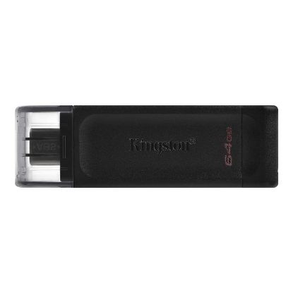  Зображення Накопичувач Kingston   64GB USB 3.2 Type-C Gen 1 DT70 