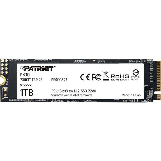  Зображення SSD M.2 2280 1TB/P300 P300P1TBM28 PATRIOT 