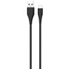  Зображення Кабель 1m USB 2.0 (AM/Micro USB) ColorWay (CW-CBUM025-BK) (PVC) 2.4A Black 