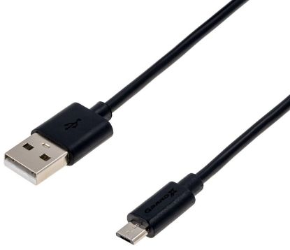  Зображення Кабель Grand-X USB-microUSB, Cu, 2.5м Black (PM025B) box 