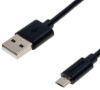  Зображення Кабель Grand-X USB-microUSB, Cu, 2.5м Black (PM025B) box 