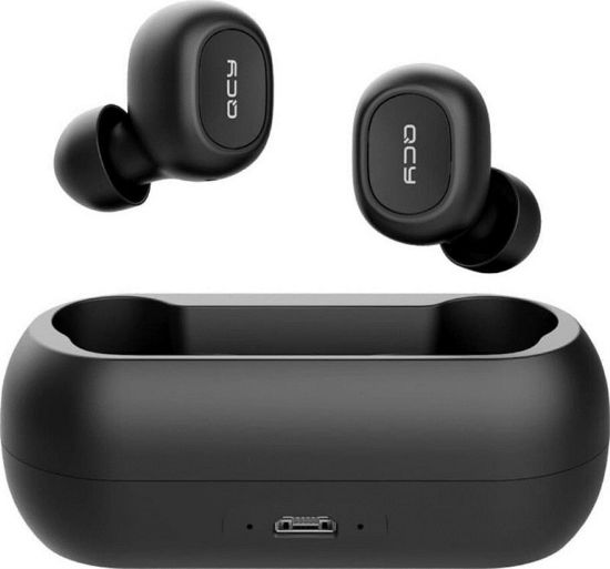  Зображення Bluetooth-гарнітура QCY T1C Black_ 