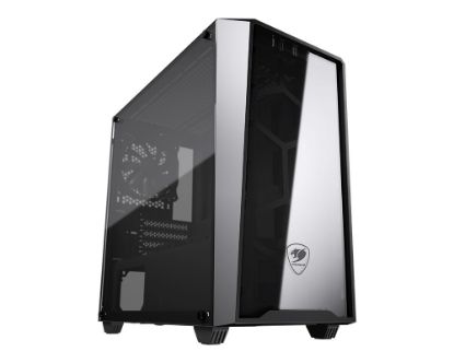  Зображення Корпус Mini Tower  Cougar MG120-G Mini ITX / Micro ATX, 3.5"*2+2.5"*2, Елегантний і компактний корпус Mini Tower з боковим вікном із загартованого скла) 