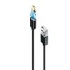  Зображення Кабель Grand-X USB-microUSB, магнітний, 1м, Black (MG-01M) 