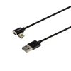  Зображення Кабель Grand-X USB-microUSB, магнітний, 1м, Black (MG-01M) 