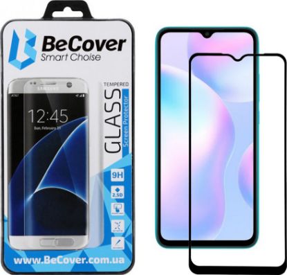  Зображення Скло захисне BeCover Xiaomi Redmi 9A / Redmi 9C / Redmi 10А / Poco C31 Black (705110) 