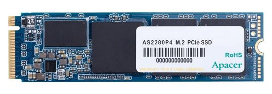  Зображення Твердотільний диск M.2   512GB  Apacer AS2280P4   (PCIe 3.0 x4, NVMe 1.3, 3D-NAND TLC, 2100 / 1500MB/s)) 