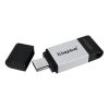  Зображення Накопичувач Type-C Flash drive  128GB Kingston DataTraveler 80  (USB3.2)) 