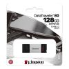  Зображення Накопичувач Type-C Flash drive  128GB Kingston DataTraveler 80  (USB3.2)) 