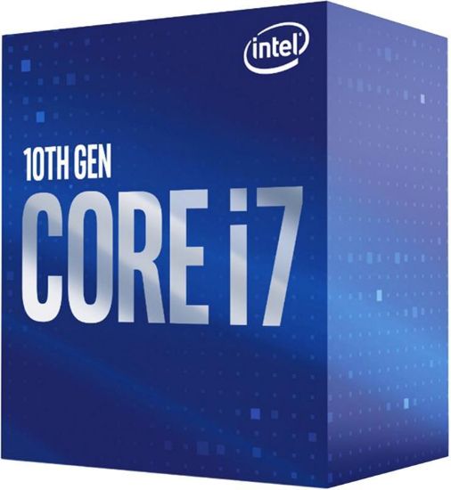  Зображення Процесор Intel s1200 Core i7-10700F 8-Core 2.9-4.8GHz/16Mb/14nm/65W_TDP Comet Lake (BX8070110700F) Box) 