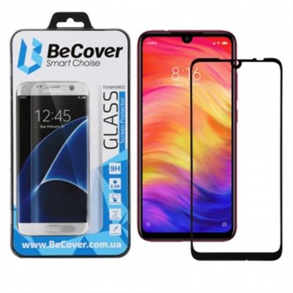  Зображення Скло захисне BeCover Xiaomi Redmi Note 7 Black (703189) 