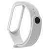  Зображення Ремінець до фітнес браслета BeCover Silicone для Xiaomi Mi Band 3/4 White (704650) 