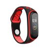  Зображення Ремінець BeCover Nike Style для Xiaomi Mi Smart Band 5/Mi Smart Band 6/Mi Smart Band 7 Black-Red (70 