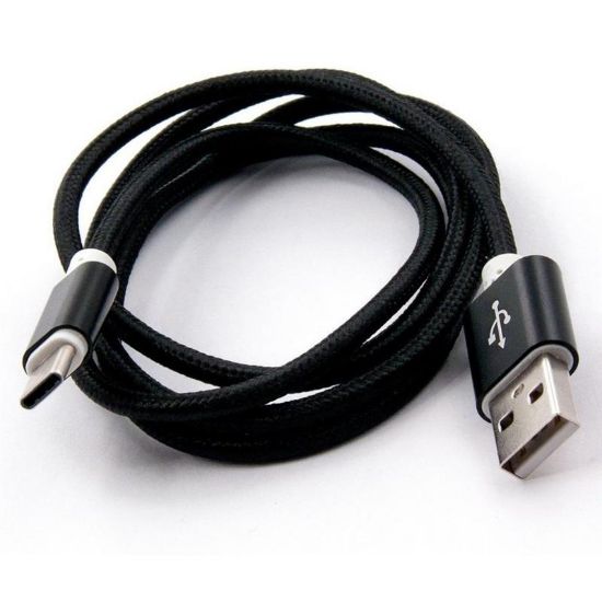  Зображення Дата кабель Dengos USB 2.0 AM to Type-C 1.5m black (NTK-TC-DL-BLACK) 