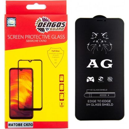  Зображення Скло захисне Dengos Full Glue Matte iPhone 11 Pro Max (TGFG-MATT-04) (TGFG-MATT-04) 