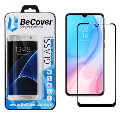  Зображення Скло захисне BeCover Xiaomi Mi 9 Lite / Mi CC9 Black (704111) 